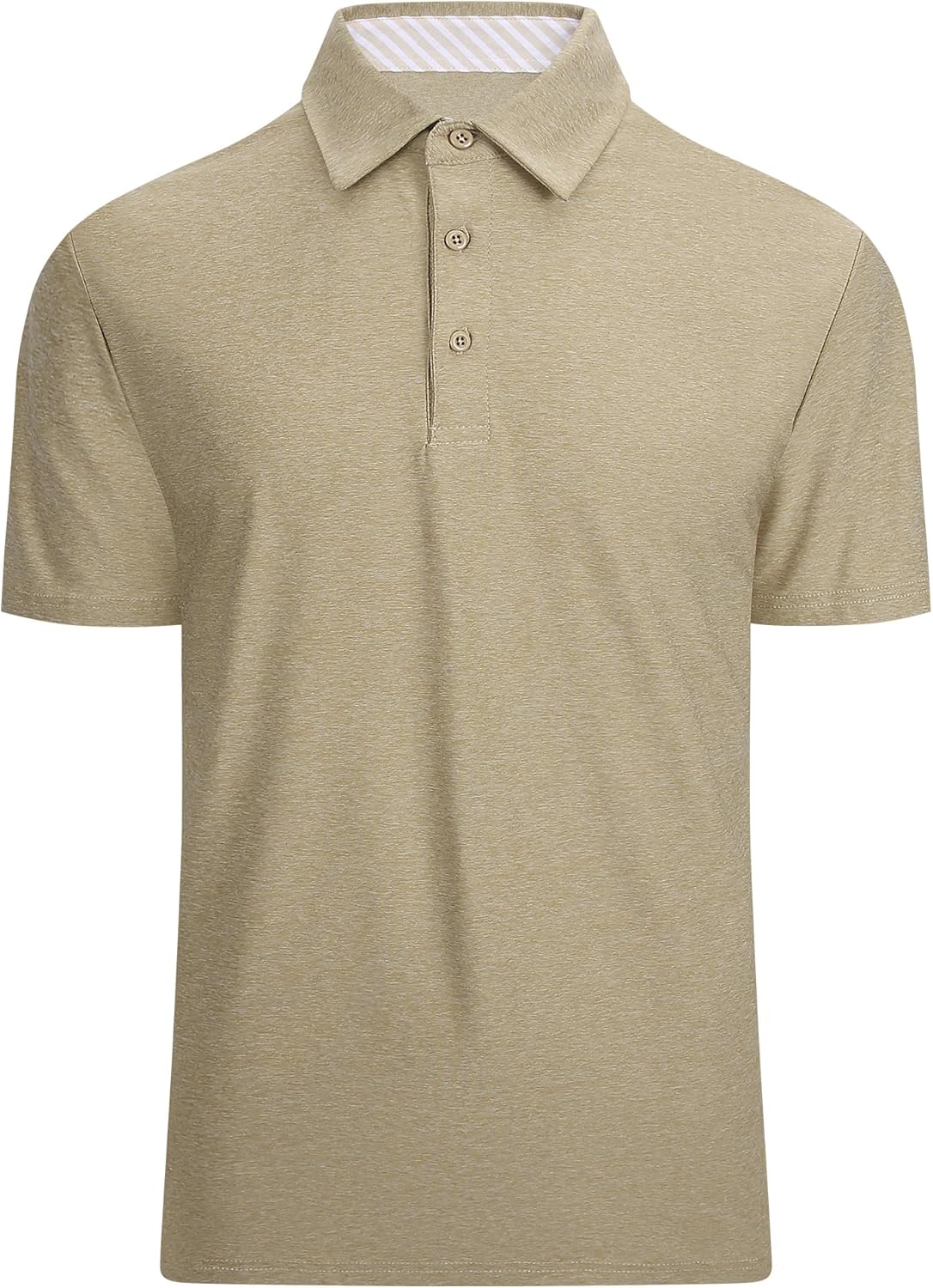 Mens Golf Shirt Moisture Wicking Quick-Dry Short Sleeve Casual Polo Shirts for Men